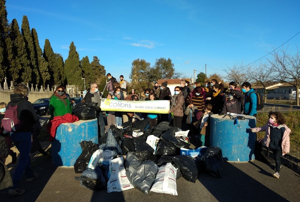 Retour sur le premier rdv de l&rsquo;année :  la balade de ramassage des déchets